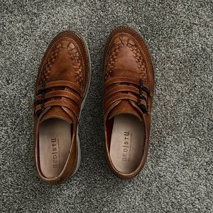 Bed Stu Starr II platform leather shoes. Gently used.